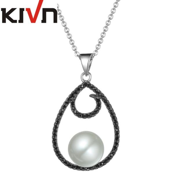 pendant necklaces kivn fashion jewelry cz cubic zirconia womens girls bridal wedding simulated pearl promotion birthday gifts, Silver
pendant necklaces kivn fashion jewelry cz cubic zirconia womens girls bridal wedding simulated pearl promotion birthday gifts, Silver