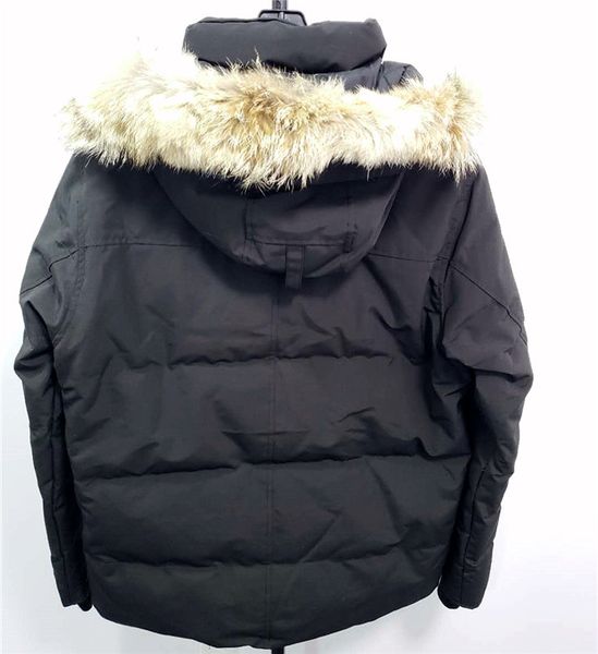 2020 winter down parka outerwear hooded down jacket classic leisure expedition coat, Black
2020 winter down parka outerwear hooded down jacket classic leisure expedition coat, Black