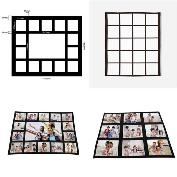 125*150cm sublimation thermal fleece blanket heat print fabric plush mat diy blank carpet 9 15 20 grids plaid blankets bed quilt f102002
125*150cm sublimation thermal fleece blanket heat print fabric plush mat diy blank carpet 9 15 20 grids plaid blankets bed quilt f102002