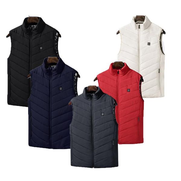 outdoor t-shirts usb men's heated vest graphene women's winter sleevless jacket stand collar heating black cotton safety, Gray;blue
outdoor t-shirts usb men's heated vest graphene women's winter sleevless jacket stand collar heating black cotton safety, Gray;blue