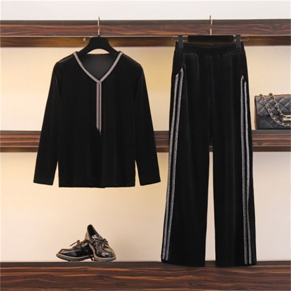 woman more size suits casual sets two ensembles and golden corduroy pants women's two-piece clothing 8dlm, White
woman more size suits casual sets two ensembles and golden corduroy pants women's two-piece clothing 8dlm, White