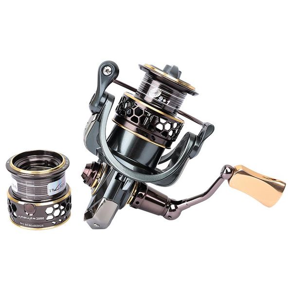 tsurinoya jaguar double diagonal spool spinning reel for ultra-light lure spinning fishing reel 9b+1rb 1000-5000 series for carp
tsurinoya jaguar double diagonal spool spinning reel for ultra-light lure spinning fishing reel 9b+1rb 1000-5000 series for carp