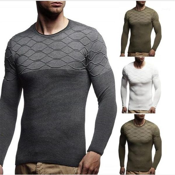 new product fashion pullovers men's o-neck diamond plaid pure color long sleeve sweater casual slim fit sweater1, White;black
new product fashion pullovers men's o-neck diamond plaid pure color long sleeve sweater casual slim fit sweater1, White;black