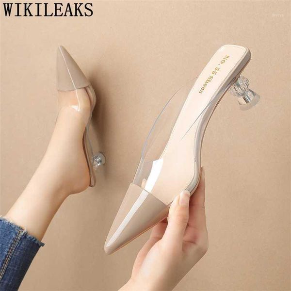clear heels for women fashion ladies slippers mules high heels woman slippers summer shoes woman designer female shoes1, Black
clear heels for women fashion ladies slippers mules high heels woman slippers summer shoes woman designer female shoes1, Black