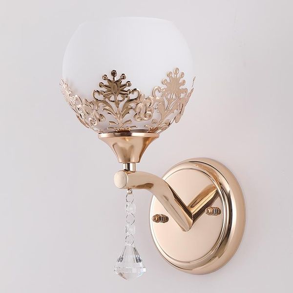 creative modern simple led wall lamp bedroom bedside lamp aisle european living room double head crystal led wall light
creative modern simple led wall lamp bedroom bedside lamp aisle european living room double head crystal led wall light