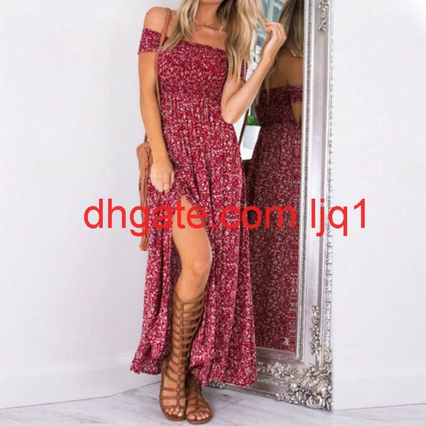 strapless beach summer dress sundresses vintage bohemian maxi dress robe femme boho floral women split long dresses vestido, White;black
strapless beach summer dress sundresses vintage bohemian maxi dress robe femme boho floral women split long dresses vestido, White;black