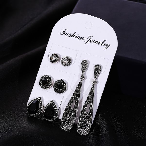 stud vintage geometric earrings set for women girls waterdrop round shape femme gifts 4 pairs ear08, Golden;silver
stud vintage geometric earrings set for women girls waterdrop round shape femme gifts 4 pairs ear08, Golden;silver
