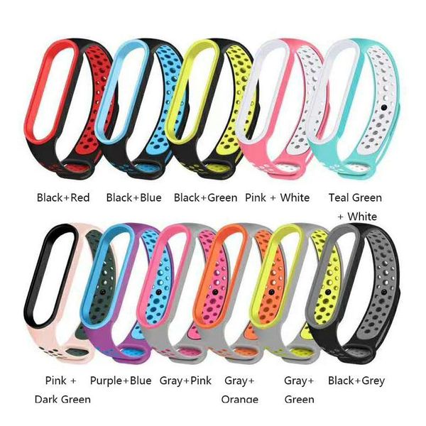2020 new uitable for xiaomi bracelet 5 sile two-color strap porous anti-sweat sports breathable strap high quali qyljss, Black;brown
2020 new uitable for xiaomi bracelet 5 sile two-color strap porous anti-sweat sports breathable strap high quali qyljss, Black;brown