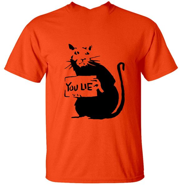 you lie rat banksy mens t shirt tee cool street art hipster graffiti adults casual tee shirt sport hooded sweatshirt hoodie