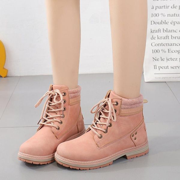 winter warm martin boots plus size women pu casual lace up flat platform shoes fashion patchwork plush female ankle boots, Black
winter warm martin boots plus size women pu casual lace up flat platform shoes fashion patchwork plush female ankle boots, Black