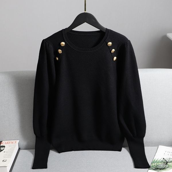 2021 new luxury long sleeve womens sweaters fashion knitted pullover sweater fall winter soft female jumper jersey pull 9s1d, White;black
2021 new luxury long sleeve womens sweaters fashion knitted pullover sweater fall winter soft female jumper jersey pull 9s1d, White;black