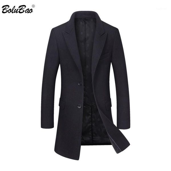 men's wool & blends bolubao blend coat men fashion brand men's solid long section overcoat winter luxurious business coats male1, Black
men's wool & blends bolubao blend coat men fashion brand men's solid long section overcoat winter luxurious business coats male1, Black