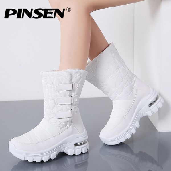 pinsen women winter boots waterproof keep warm plush boots women mid-calf snow boots non-slip botas mujer y200915, Black
pinsen women winter boots waterproof keep warm plush boots women mid-calf snow boots non-slip botas mujer y200915, Black