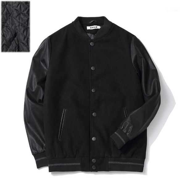 wholesale- men big size baseball jacket 6xl 5xl 4xl leather sleeve cotton padded black autumn winter1, Black;brown
wholesale- men big size baseball jacket 6xl 5xl 4xl leather sleeve cotton padded black autumn winter1, Black;brown