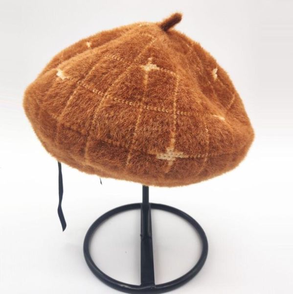 berets winter women's casual wool beret caps autumn lady cotton artist pumpkin hat gorros, Blue;gray
berets winter women's casual wool beret caps autumn lady cotton artist pumpkin hat gorros, Blue;gray