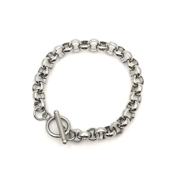 punk fashion stainless steel box chain bracelets silver color for women men stainless steel alloy bracelets fashion jewelry, Black
punk fashion stainless steel box chain bracelets silver color for women men stainless steel alloy bracelets fashion jewelry, Black