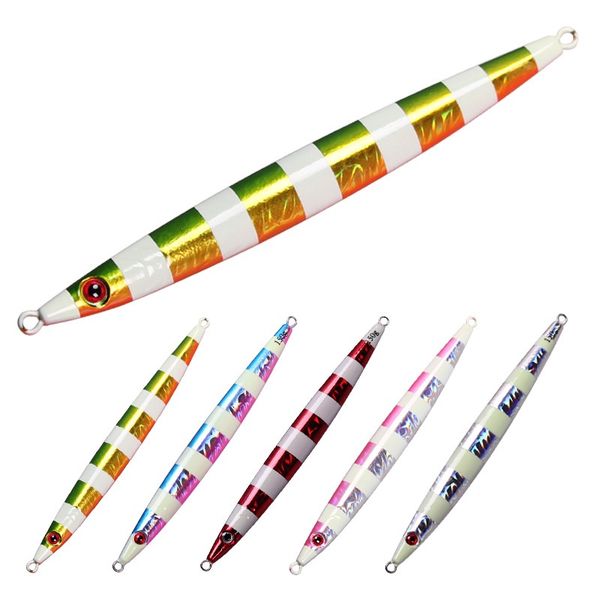 metal baits lures hard baits lead alloy metal with hologaram paper fishing weightn jig good luminous effect for sea fishing deep-sea fishing
metal baits lures hard baits lead alloy metal with hologaram paper fishing weightn jig good luminous effect for sea fishing deep-sea fishing