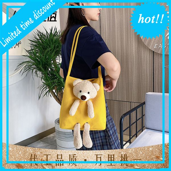 autumn bear women 2020 new net red fashion canvas bag women's one shoulder tote versatile handbag
autumn bear women 2020 new net red fashion canvas bag women's one shoulder tote versatile handbag