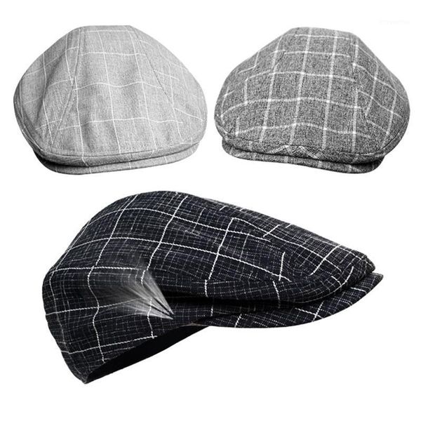 double wearing style men hats berets british western style ivy cap classic woman vintage cotton beret blm2131, Blue;gray
double wearing style men hats berets british western style ivy cap classic woman vintage cotton beret blm2131, Blue;gray