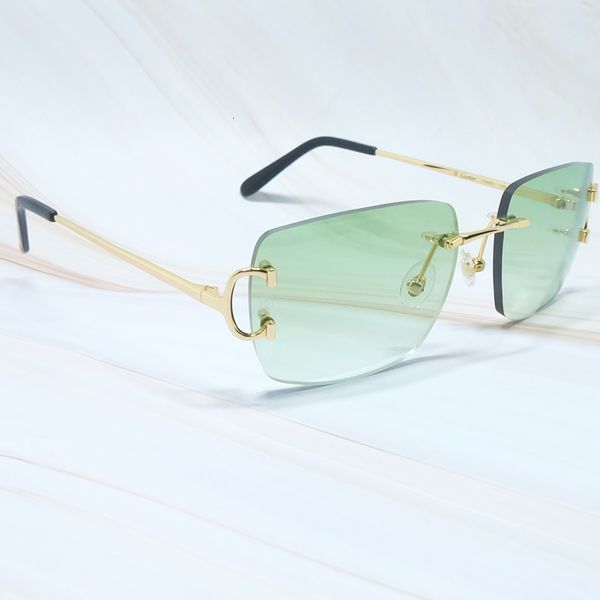 2021 new metal rimless designer oval sunglasses luxury mens sunglass carter sun glasses brand desinger shades for men t43p, White;black 
2021 new metal rimless designer oval sunglasses luxury mens sunglass carter sun glasses brand desinger shades for men t43p, White;black