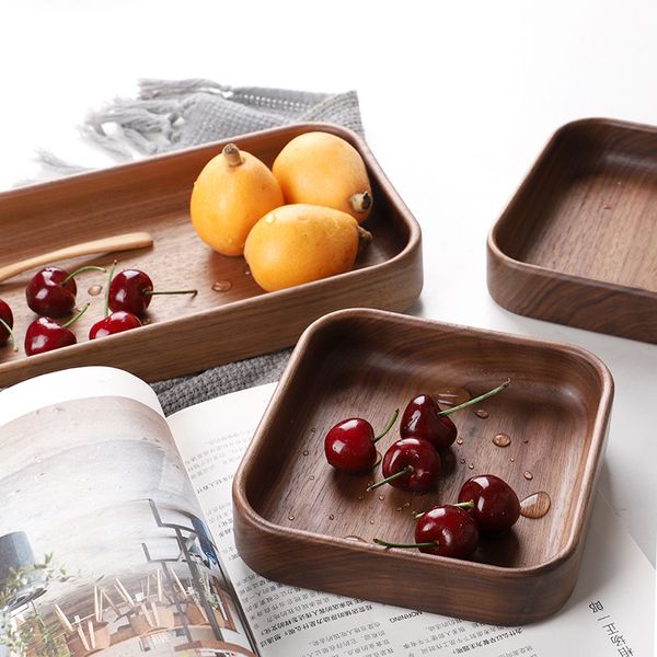 black walnut wood solid fruit plate whole wood rectangular deskstorage box logs tea snacks fruit tray
black walnut wood solid fruit plate whole wood rectangular deskstorage box logs tea snacks fruit tray