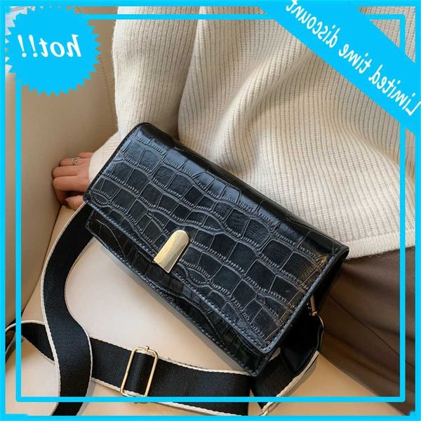 2019 new fashion crocodile single diagonal square long strip wide shoulder strap small group women's bag
2019 new fashion crocodile single diagonal square long strip wide shoulder strap small group women's bag
