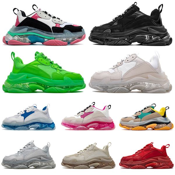 triple s shoes fashion sneakers 17fw triple black white beige green neon yellow balck white gym red blue party men women casual shoes
triple s shoes fashion sneakers 17fw triple black white beige green neon yellow balck white gym red blue party men women casual shoes