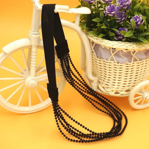 boho simulated-pearl beaded multilayer chain non-slip head dress headband headpiece bridal wedding hairstyle hair accessories, Golden;silver 
boho simulated-pearl beaded multilayer chain non-slip head dress headband headpiece bridal wedding hairstyle hair accessories, Golden;silver