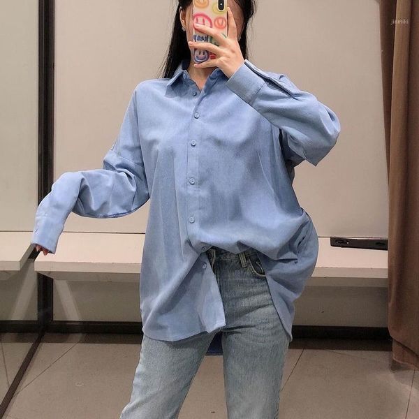 women wide long shirt autumn 2020 new fashion long sleeve modern lady loose blue purple white corduroy shirts1
women wide long shirt autumn 2020 new fashion long sleeve modern lady loose blue purple white corduroy shirts1