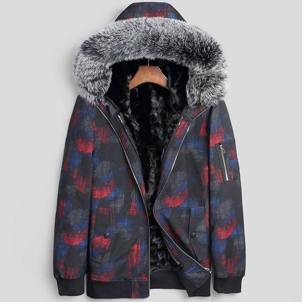 men's leather & faux winter jacket men real fur coat liner parka clothes 2021 sport warm parkas plus size erkek mont my, Black
men's leather & faux winter jacket men real fur coat liner parka clothes 2021 sport warm parkas plus size erkek mont my, Black