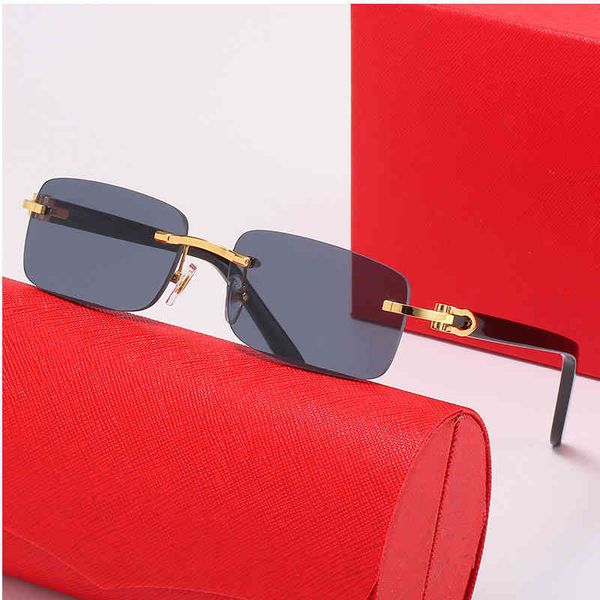 2023 luxury french fashion women's square frameless men's sunglasses retro authorized design sunglasses uv400 protection, White;black
2023 luxury french fashion women's square frameless men's sunglasses retro authorized design sunglasses uv400 protection, White;black