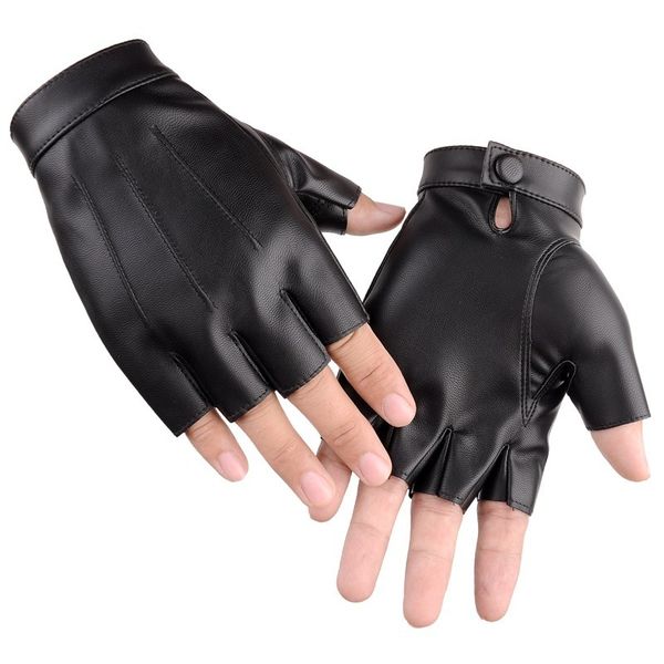 pu leather motor rading driving men anti-slip fingerless male summer sun protection cycling dancing party gloves, Blue;gray
pu leather motor rading driving men anti-slip fingerless male summer sun protection cycling dancing party gloves, Blue;gray