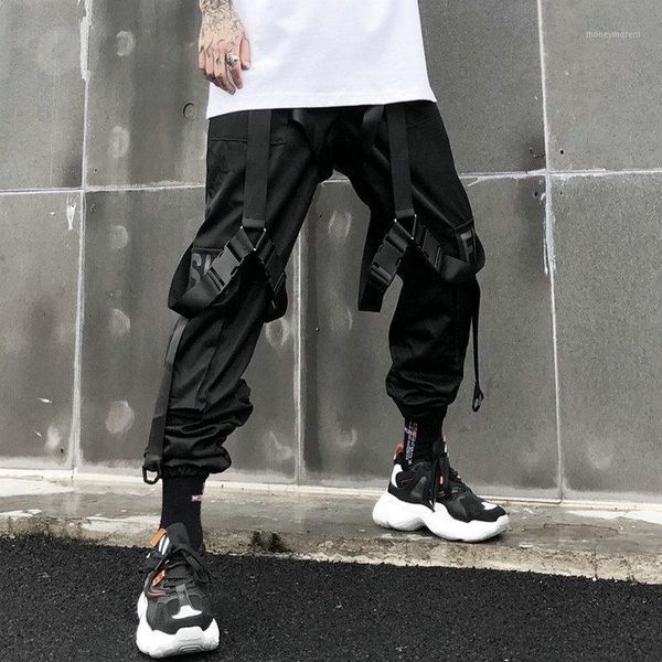 2020 pockets hip hop cargo pants men streetwear fashion harem pants harajuku joggers ribbon black trousers sweatpants1
2020 pockets hip hop cargo pants men streetwear fashion harem pants harajuku joggers ribbon black trousers sweatpants1