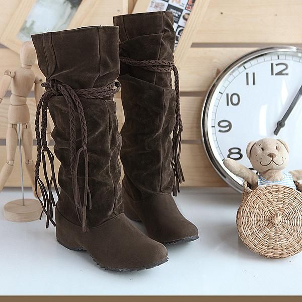 shoes winter boots lady booties woman 2020 low heel thigh high heels high round toe over-the-knee large size, Black
shoes winter boots lady booties woman 2020 low heel thigh high heels high round toe over-the-knee large size, Black