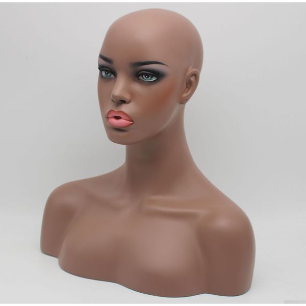 realistic female black fiberglass mannequin dummy head bust for lace wig and jewelry disp sqcjtz bdehair, White
realistic female black fiberglass mannequin dummy head bust for lace wig and jewelry disp sqcjtz bdehair, White