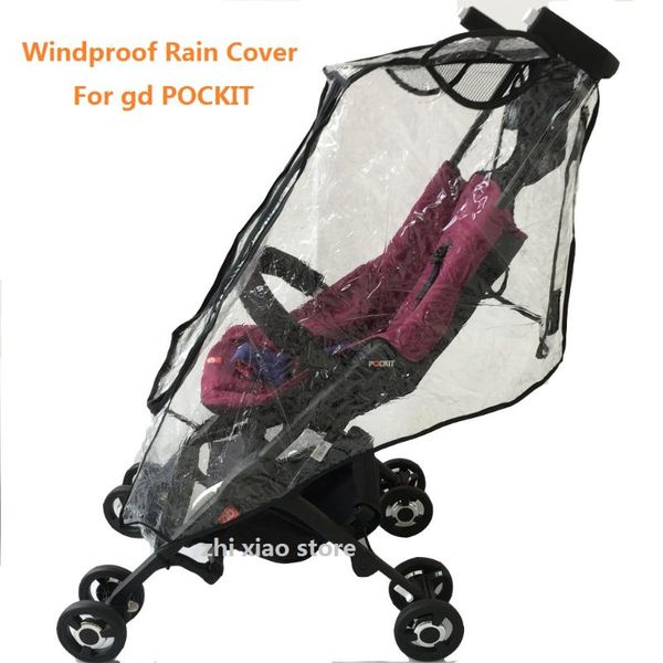 Googbaby Pockit Stroller Accessories Waterproof Rain Cover Windproof Dust-proof Cover Fo Gd Pockit A 2s 3s C3 Plus 18cn 2d