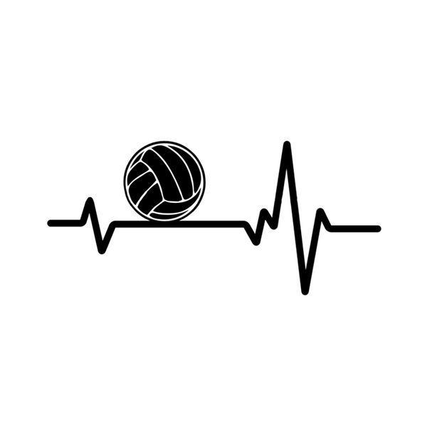 12.4*5.7cm electrocardiogram volleyball sport car modelling stickers vinyl accessories silhouette c16-1446
12.4*5.7cm electrocardiogram volleyball sport car modelling stickers vinyl accessories silhouette c16-1446