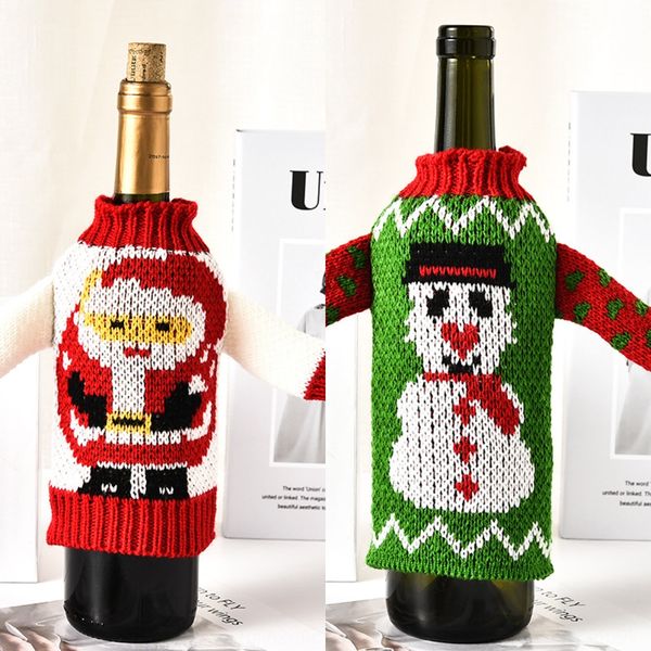 christmas knitting bar set ornaments bottle set christmas wine bottle cover champagne wine bar hxmjy
christmas knitting bar set ornaments bottle set christmas wine bottle cover champagne wine bar hxmjy