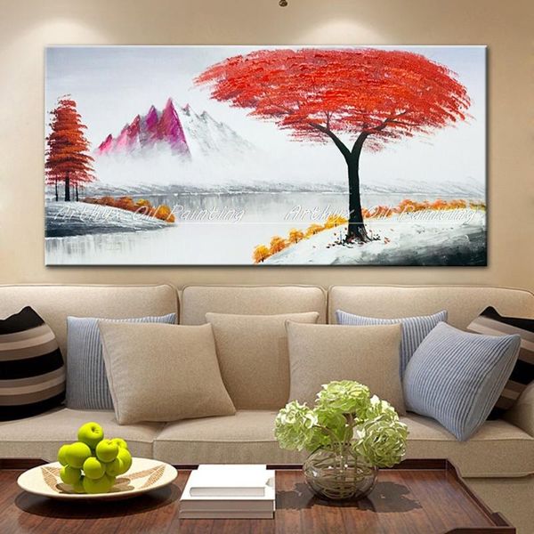 arthyx hand painted red landscape oil paintings on canvas modern abstract large art wall picture for living room home decoration
arthyx hand painted red landscape oil paintings on canvas modern abstract large art wall picture for living room home decoration