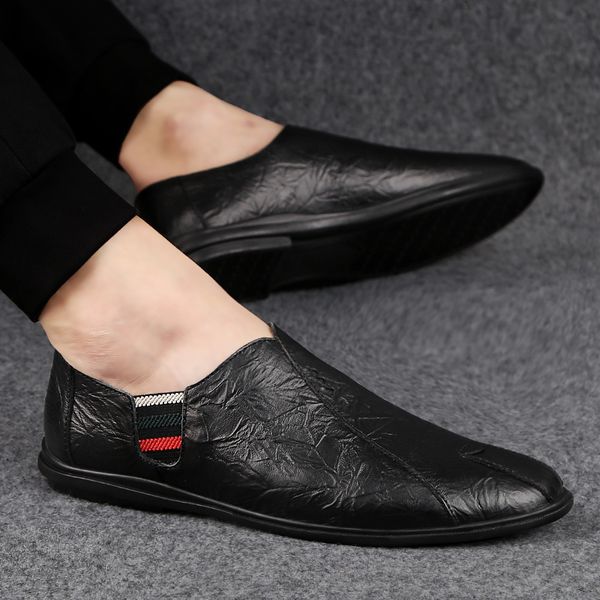 men's casual leather shoes outdoor breathable male driving shoes 45 46 lace up zapatos gentleman's leather men derby, Black
men's casual leather shoes outdoor breathable male driving shoes 45 46 lace up zapatos gentleman's leather men derby, Black