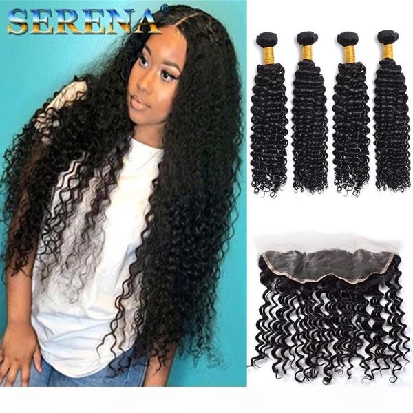 13*4 lace frontal closure 7a grade peruvian virgin hair deep wave 4 bundles frontal and bundles with frontal closure 100% human hair, Black;brown
13*4 lace frontal closure 7a grade peruvian virgin hair deep wave 4 bundles frontal and bundles with frontal closure 100% human hair, Black;brown