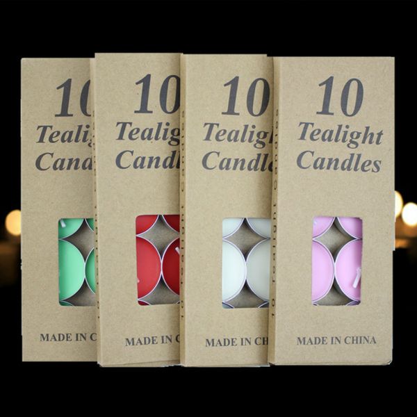 10шт tealight свечи бездымный крафт упаковочный воск для дневного дня рождения свадьба рождественские рождественские декор творческие подарк
10шт tealight свечи бездымный крафт упаковочный воск для дневного дня рождения свадьба рождественские рождественские декор творческие подарк