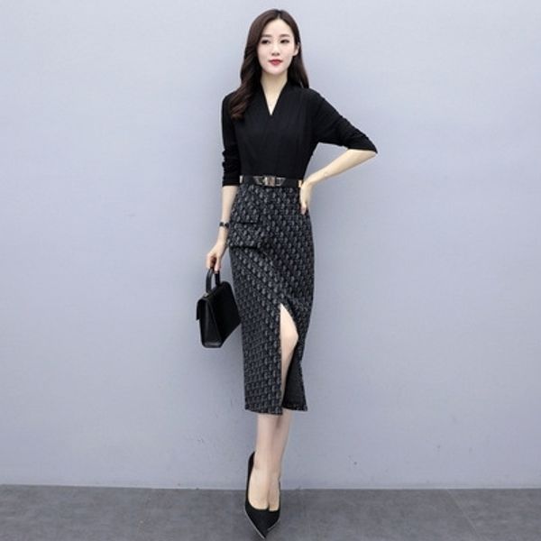 6qcl0 and winter 2020 new women's slim dressdress autumn temperament goddess dressfashion side slit dress slim skirt zcqkh, Black;gray
6qcl0 and winter 2020 new women's slim dressdress autumn temperament goddess dressfashion side slit dress slim skirt zcqkh, Black;gray