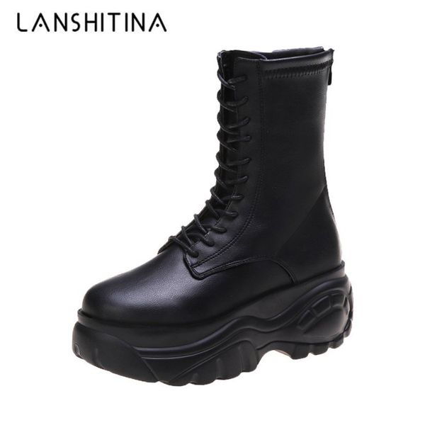 2020 fashion ankle boots women high chunky shoes ladies black leather ins ulzzang round toe boots woman lacing platform boot
2020 fashion ankle boots women high chunky shoes ladies black leather ins ulzzang round toe boots woman lacing platform boot