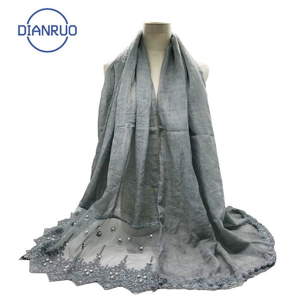dianruo new design femme lace glitter headscarf islamic hijab shawls wraps women muslim chiffon hijab scarf with pearls q158 201026, Blue;gray
dianruo new design femme lace glitter headscarf islamic hijab shawls wraps women muslim chiffon hijab scarf with pearls q158 201026, Blue;gray