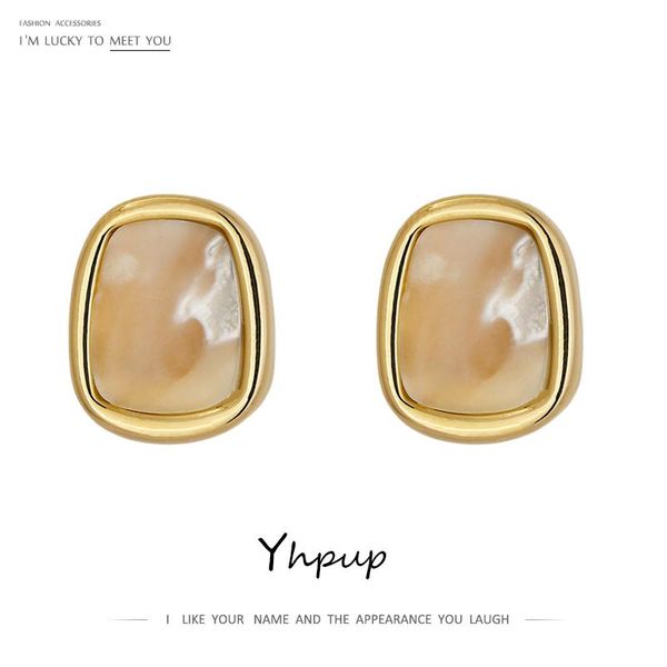 yhpup statement natural shell stud earrings fashion temperament geometric copper earrings for women gold jewelry party gift 2021, Golden;silver
yhpup statement natural shell stud earrings fashion temperament geometric copper earrings for women gold jewelry party gift 2021, Golden;silver