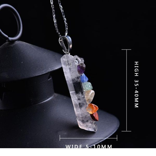 colorful fashion natural crystal energy love friendship 7 chakra healing stone mineral jewelry fashion gift pendant jllmlo, Black
colorful fashion natural crystal energy love friendship 7 chakra healing stone mineral jewelry fashion gift pendant jllmlo, Black