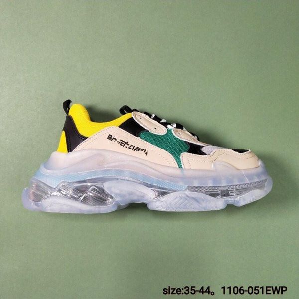 2019 the new new triple-s casual shoes men's and women's sneakers shoes design lmixed color thick low dad shoes large tide, Black
2019 the new new triple-s casual shoes men's and women's sneakers shoes design lmixed color thick low dad shoes large tide, Black
