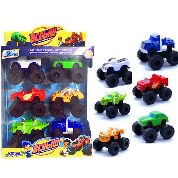 russian machines car 6pcs/set miracle crusher blaze truck vehicles figure blazed toys for children christmas gifts kid toy
russian machines car 6pcs/set miracle crusher blaze truck vehicles figure blazed toys for children christmas gifts kid toy