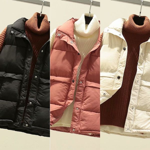 2020 winter new down cotton women's short korean coat vestbread vest loose bread vest thickened sleeveless shoulder coat fo7dt, White;black
2020 winter new down cotton women's short korean coat vestbread vest loose bread vest thickened sleeveless shoulder coat fo7dt, White;black